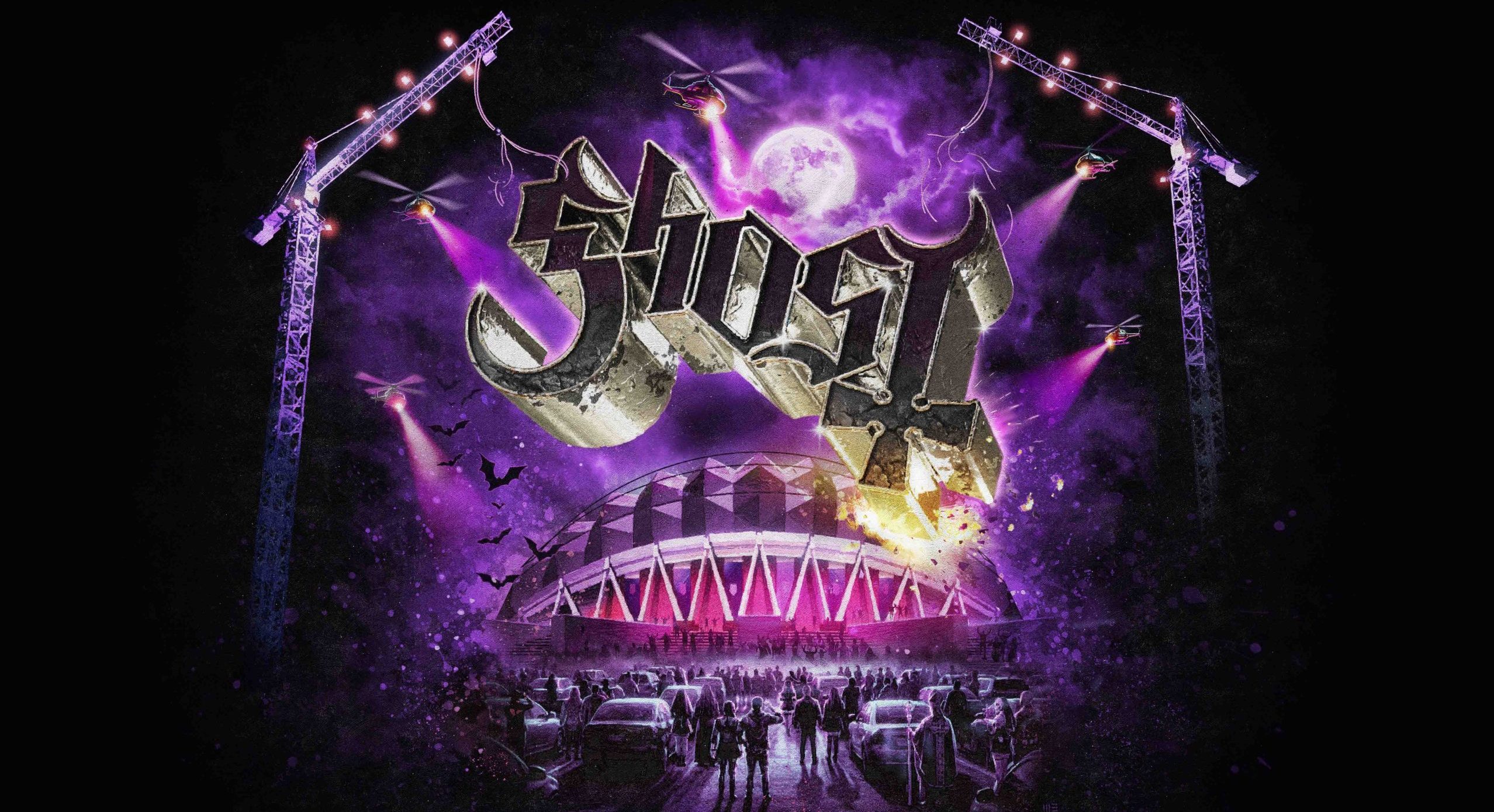 Ghost выпустит концертный фильм 2 Big To Rig в кинотеатрах и IMAX Ghost выпустит концертный фильм 2 Big To Rig в кинотеатрах и IMAX
